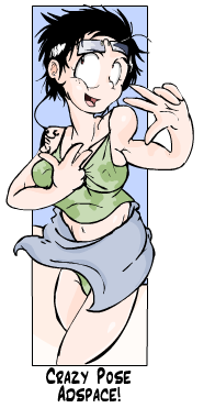 Crazy Pose Adspace